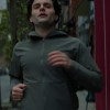 You S05 Penn Badgley Running Hooded Jacket You S05 Penn Badgley Running Hooded Jacket