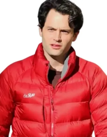 You Season 5 Joe Goldberg Red Puffer Jacket