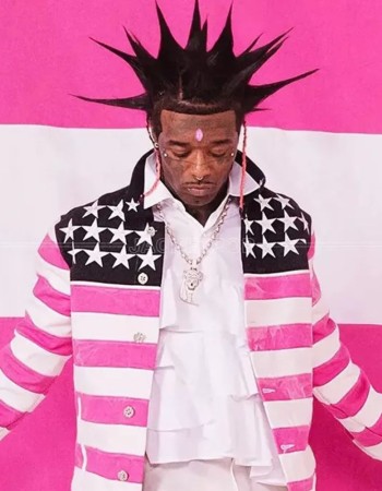 Lil Uzi Vert Rapper American Flag Jacket