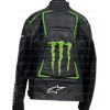 Alpinestars Scream Monster Energy Leather Jacket With Patches