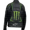 Alpinestars Scream Monster Energy Leather Jacket With Patches