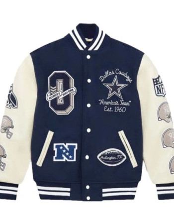 NFL OVO Dallas Cowboys Varsity Jacket 