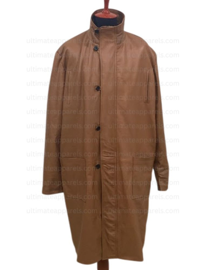 SWEET TOOTH NONSO ANOZIE (TOMMY JEPPERD) LEATHER COAT SWEET TOOTH NONSO ANOZIE (TOMMY JEPPERD) LEATHER COAT