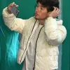 Barry Keoghan White Puffer Jacket Barry Keoghan White Puffer Jacket