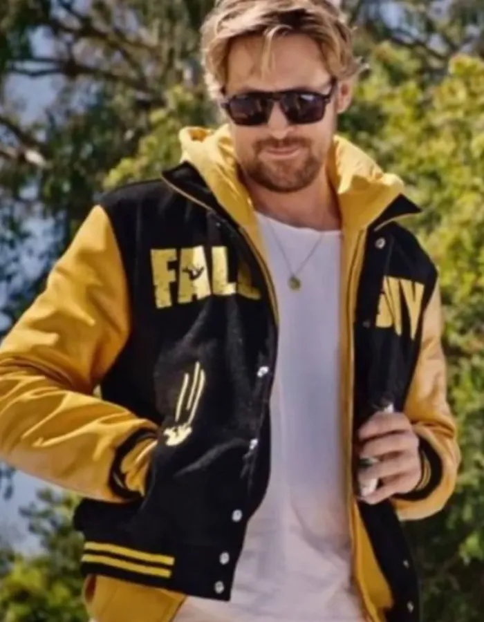 The Fall Guy 2024 Ryan Gosling Varsity Jacket