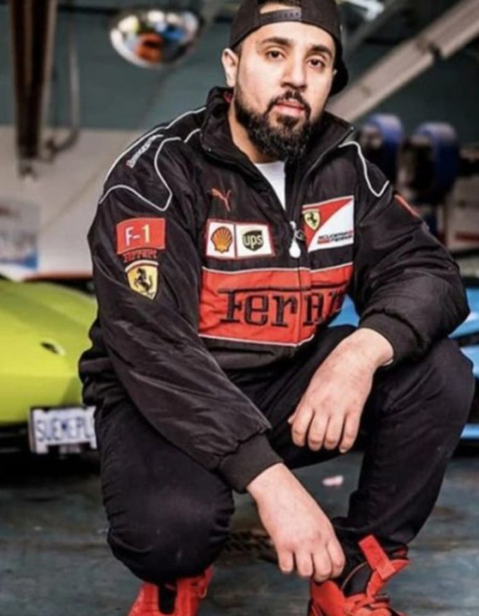 Ferrari Racing Nascar Retro Jacket