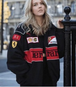 Ferrari Racing Nascar Retro Jacket Ferrari Racing Nascar Retro Jacket
