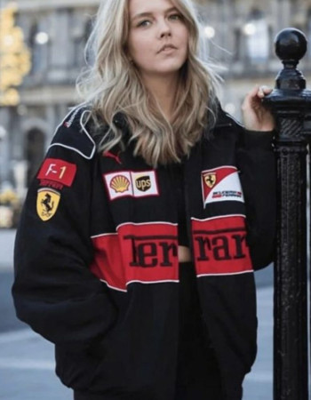 Ferrari Racing Nascar Retro Jacket