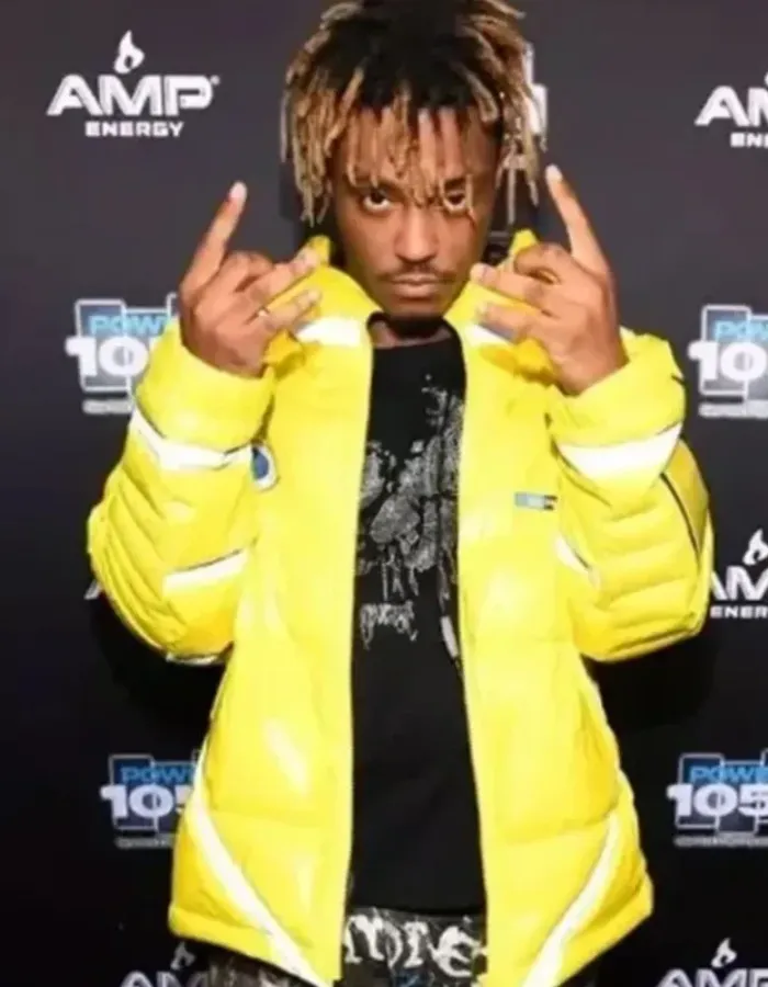 Rapper Juice Wrld (Jarad Anthony Higgins) Puffer Jacket