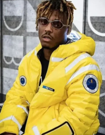 Rapper Juice Wrld (Jarad Anthony Higgins) Puffer Jacket