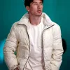 Barry Keoghan White Puffer Jacket Barry Keoghan White Puffer Jacket