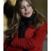 MODERN FAMILY SOFIA VERGARA (GLORIA DELGADO-PRITCHETT) RED COTTON COAT