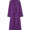 Black Mirror 2025 Brandy Purple Wool Coat