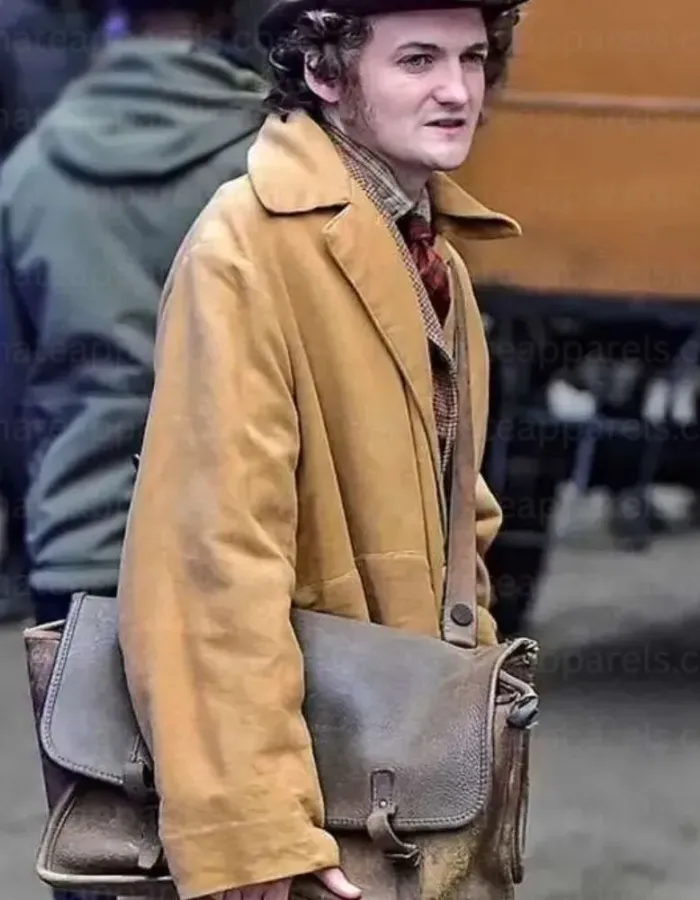 Jack Gleeson House of Guinness Brown Trench Coat