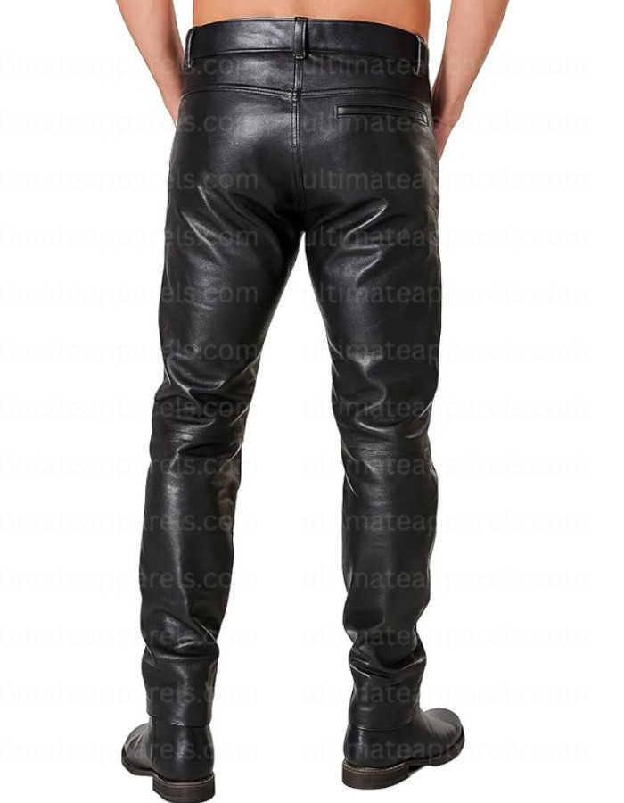 The Crow Movie Leather Costume Pant