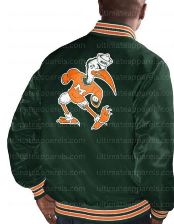 Miami Hurricanes Bomber Jacket Miami Hurricanes Bomber Jacket