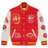 OVO x NFL Kansas City Chiefs Varsity Jacket OVO x NFL Kansas City Chiefs Varsity Jacket