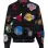 NBA Collage Black With Patches Bomber Jacket