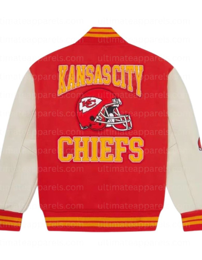 OVO x NFL Kansas City Chiefs Varsity Jacket OVO x NFL Kansas City Chiefs Varsity Jacket