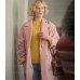 Rosy McEwen Black Mirror S07 Pink Wool Coat