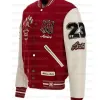 Amiri Red Varsity Jacket