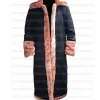 Candyman Yahya Abdul Mateen Anthony Mccoy Black Shearling Coat Candyman Yahya Abdul Mateen Anthony Mccoy Black Shearling Coat