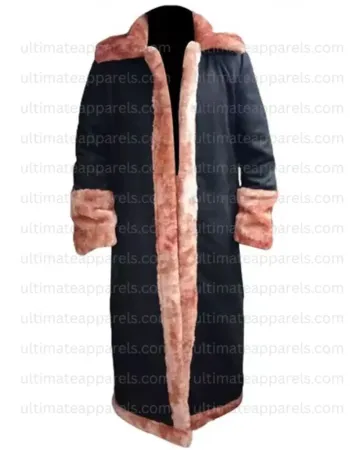 Candyman Yahya Abdul Mateen Anthony Mccoy Black Shearling Coat Candyman Yahya Abdul Mateen Anthony Mccoy Black Shearling Coat