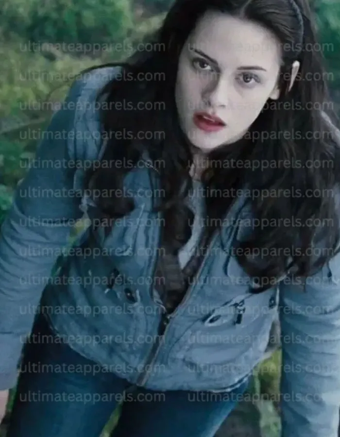 Twilight Kristen Stewart Bella Swan Blue Denim Jacket Twilight Kristen Stewart Bella Swan Blue Denim Jacket