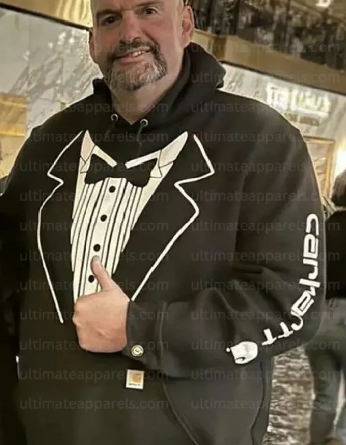 John Fetterman Tuxedo Carhartt Hoodie