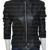The Vampire Diaries Nina Dobrev Elena Gilbert Black Leather Jacket