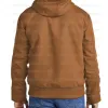 Fanum Brown Hooded Jacket Fanum Brown Hooded Jacket
