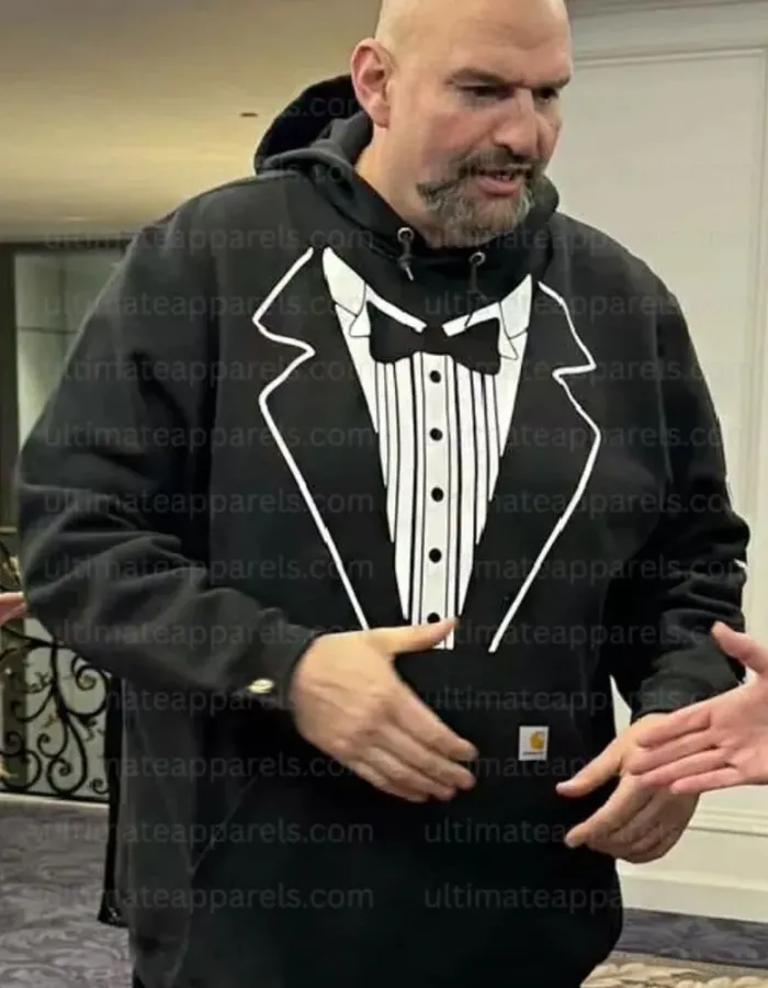 John Fetterman Tuxedo Carhartt Hoodie