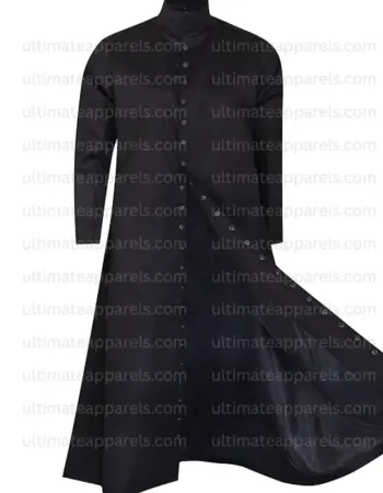 Keanu Reeves Matrix Neo Trench Coat