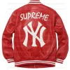 New York Red Supreme Yankees Jacket New York Red Supreme Yankees Jacket