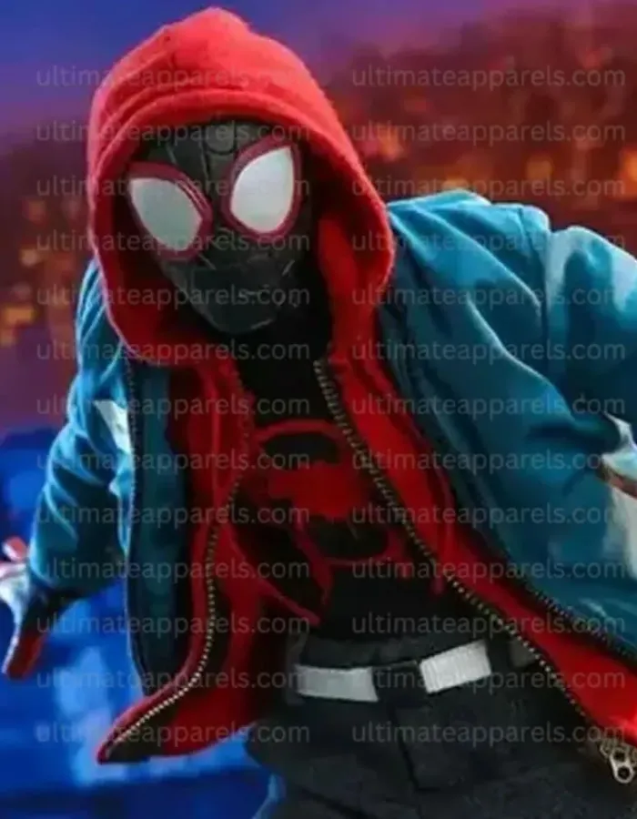 Spider-Man: Into the Spider-Verse Miles Morales Jacket Spider-Man: Into the Spider-Verse Miles Morales Jacket