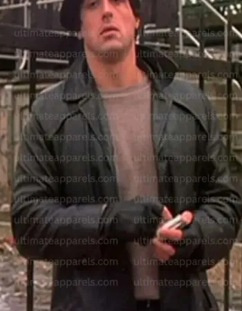 Rocky Balboa 2006 Movie Sylvester Stallone Black Coat