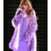 Taylor Swift Purple Fur Coat