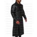 The Grand Budapest Hotel Jopling Willem Dafoe Black Leather Coat