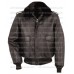 The Thing Kurt Russell Macready Dark Brown Bomber Jacket