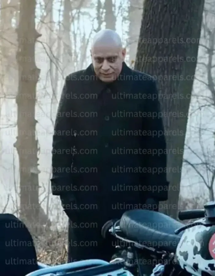 Wednesday 2022 Fred Armisen Uncle Fester Coat Wednesday 2022 Fred Armisen Uncle Fester Coat