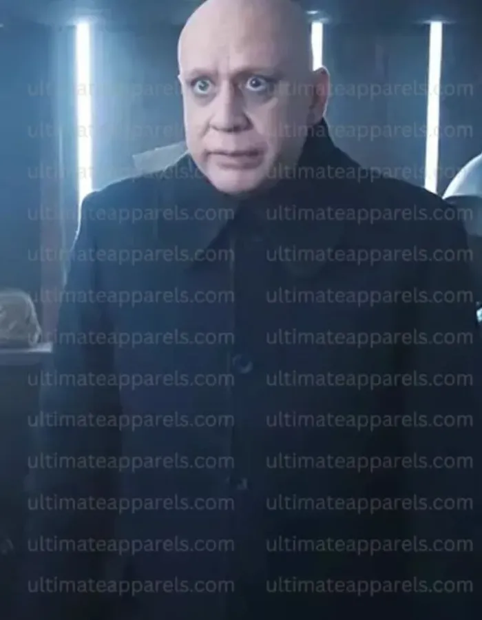 Wednesday 2022 Fred Armisen Uncle Fester Coat Wednesday 2022 Fred Armisen Uncle Fester Coat