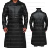 The Grand Budapest Hotel Jopling Willem Dafoe Black Leather Coat The Grand Budapest Hotel Jopling Willem Dafoe Black Leather Coat