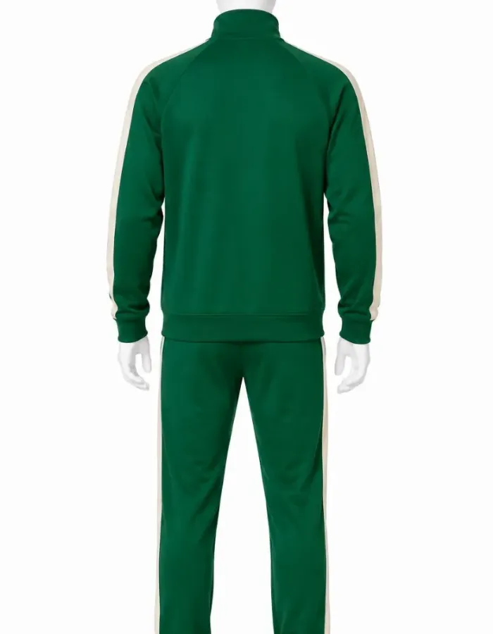 SQUID GAME GREEN COSTUME TRACKSUIT WITH CUSTOMIZED NUMBERS SQUID GAME GREEN COSTUME TRACKSUIT WITH CUSTOMIZED NUMBERS