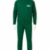 SQUID GAME GREEN COSTUME TRACKSUIT WITH CUSTOMIZED NUMBERS SQUID GAME GREEN COSTUME TRACKSUIT WITH CUSTOMIZED NUMBERS