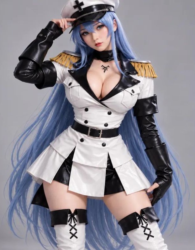 Akame Ga Kill Esdeath Uniform Jacket Akame Ga Kill Esdeath Uniform Jacket