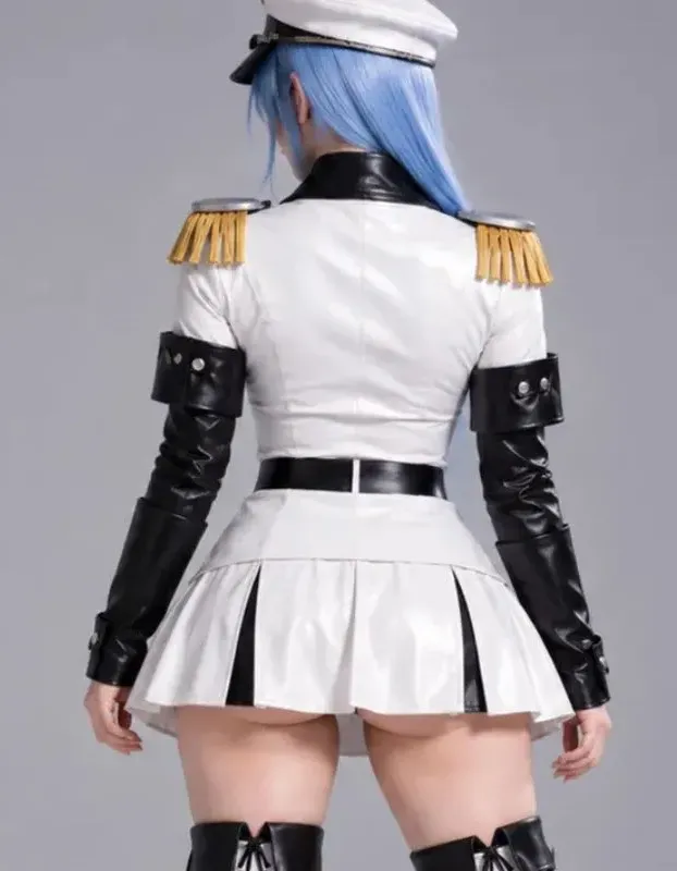 Akame Ga Kill Esdeath Uniform Jacket Akame Ga Kill Esdeath Uniform Jacket