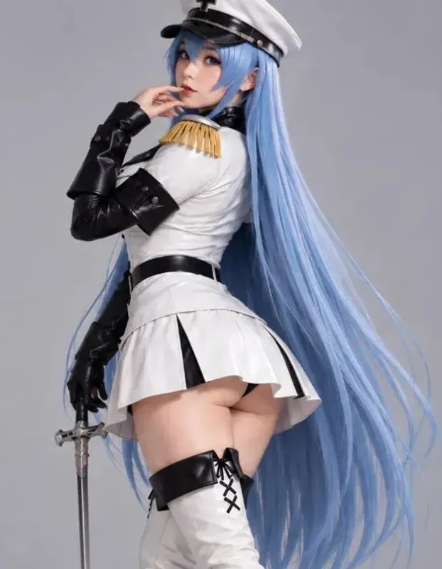 Akame Ga Kill Esdeath Uniform Jacket Akame Ga Kill Esdeath Uniform Jacket