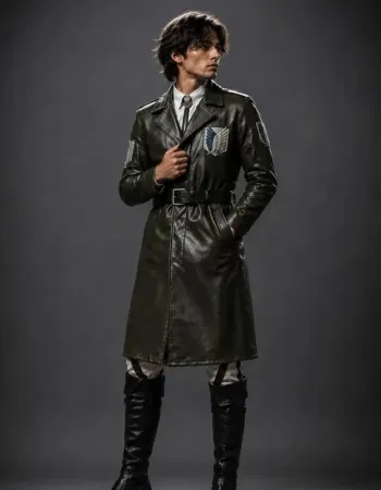 Attack on Titan Eren Yeager Trench Coat