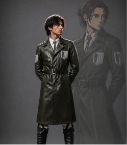 Attack on Titan Eren Yeager Trench Coat