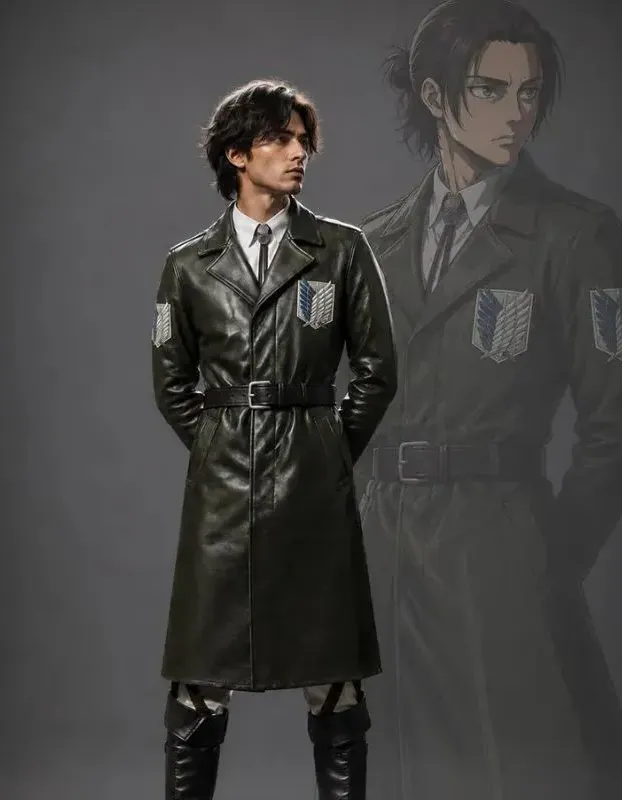 Attack on Titan Eren Yeager Trench Coat